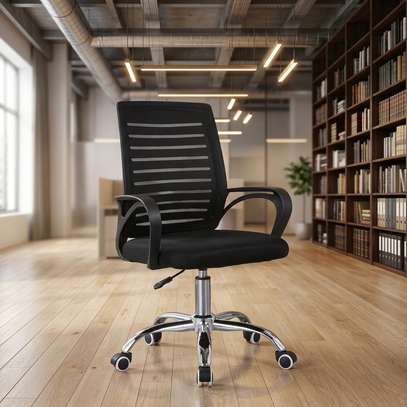 Office Chair: Swivel Mesh Office Chair In Magenche image 8