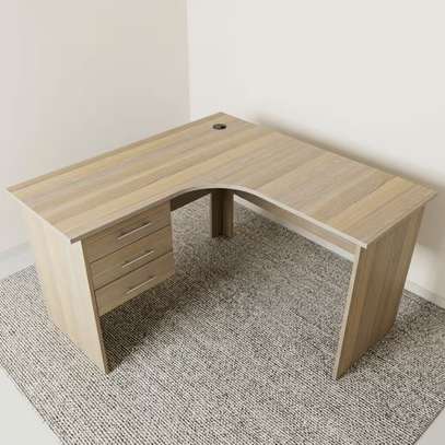 140cm Curved Clerical Study Desk image 9