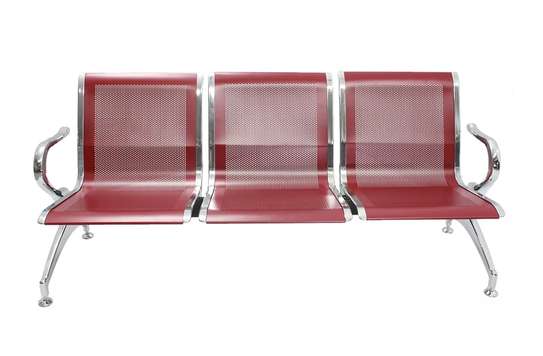 3-Link Metal Reception Bench image 9