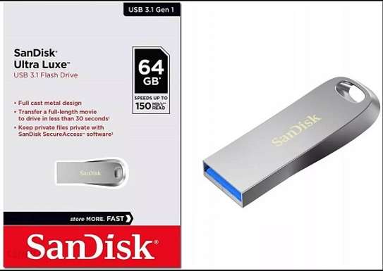 Sandisk ultra luxe USB 3.1 Flash disk drive 64 image 2