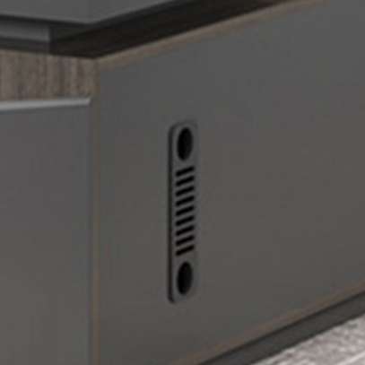 Office Desk: Modern Cable Management Work-from-Home Desk image 4