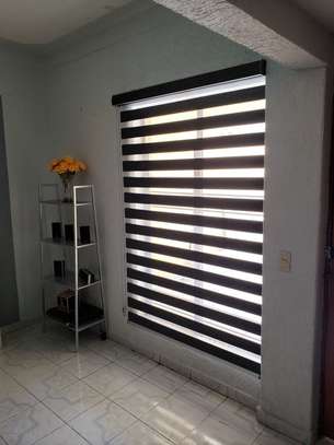 Black Zebra Window Blinds image 3