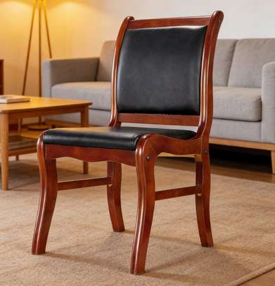Wooden Frame Boardroom Office Chair image 9