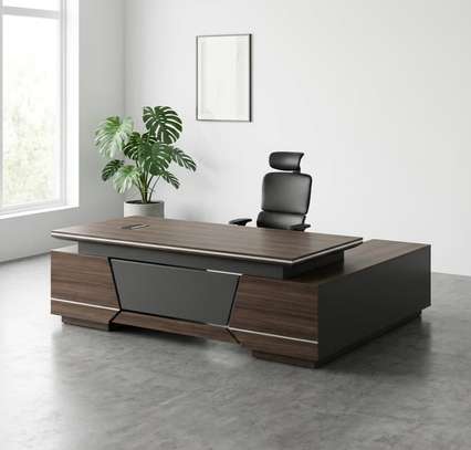 Office Desk; Executive Wooden 1.6m Office Desk image 6