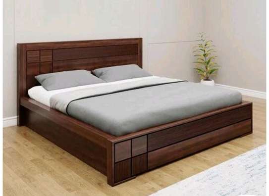 🛏️ Luxury Mahogany Bed Frame image 3