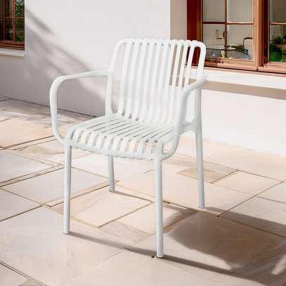 Heavy Duty Plastic Armrests Home Chair image 11