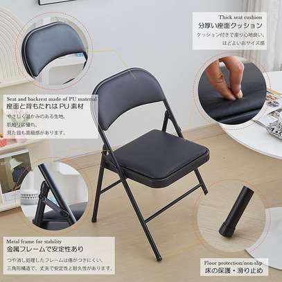 Modern Commercial Vinyl Folding Seat image 4