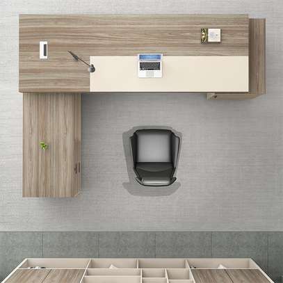 Office Desk: 180cm Executive L-Shape Office Desk image 2
