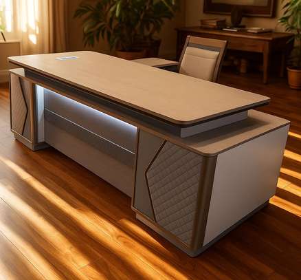 Office Desk; Executive Wooden 1.6m Office Desk image 2