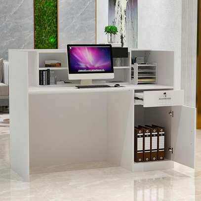 Reception Table: 1800mm Reception Office Table image 6