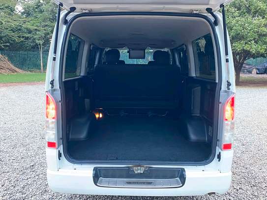 Toyota Hiace 7L Grand Hiace white color fully loaded 2019 image 2