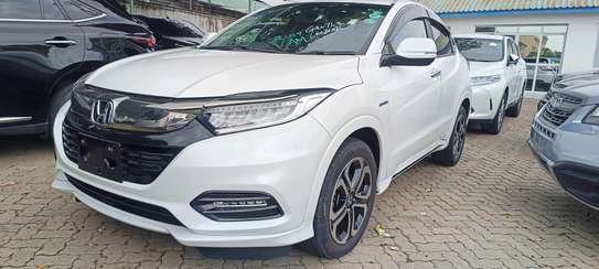 Honda Vezel Hybrid white 2018 image 2