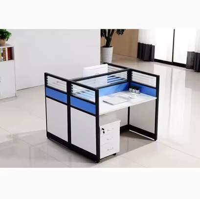 Office Workstation; 2-Way Modern Office Workstation image 6
