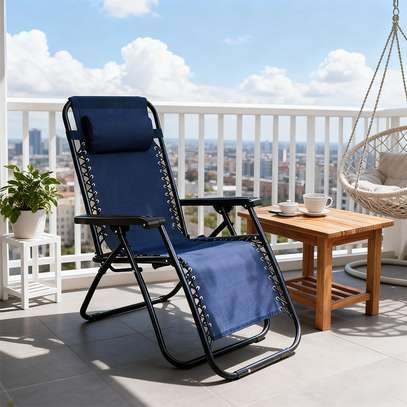 Outdoor Chair; Zero Gravity Outdoor Chair in Marani image 2