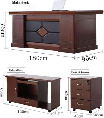 1600mm L-shaped Office Desk image 5