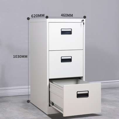 3-Drawer Office File Cabinet image 6