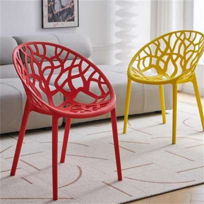 Dining Chair; Plastic Dining Outdoor Chair in Ogembo image 2