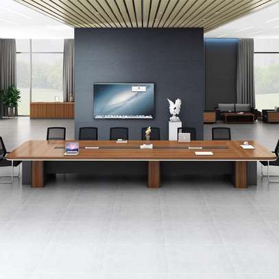 Office Table : 3m Executive boardroom table image 2