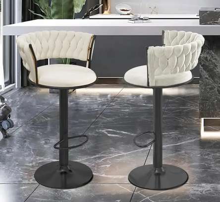BArstool; High Back Pub Barstool Chair image 3