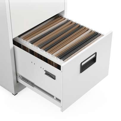 3-Drawer Office Storage Cabinet image 6