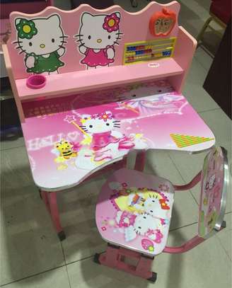 Kids Desk And Seat : Pink Kids Desk And Seat In Nyamarambe image 4