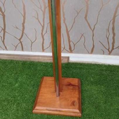 Coat Hanger : Mahogany-Finish Executive Coat Hanger image 3