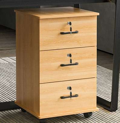 3-Drawer Office Pedestal Cabinet image 6
