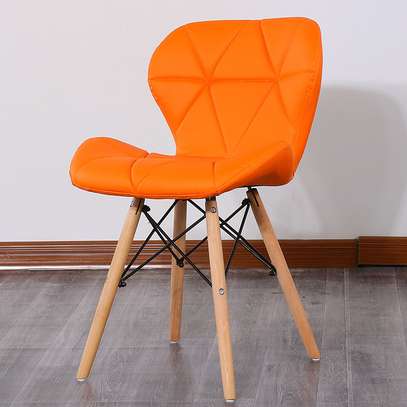 Dining Chair; Stylish Eames dining chair in Tabaka image 8