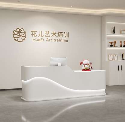 Reception Table : White Counter Reception Table In Ogembo image 3