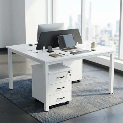 Modern 2-Way Office Workstation image 6