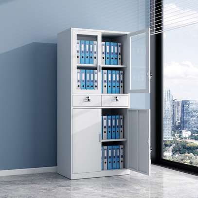 2 Door Steel Office Cabinet with 2 Drawers image 11
