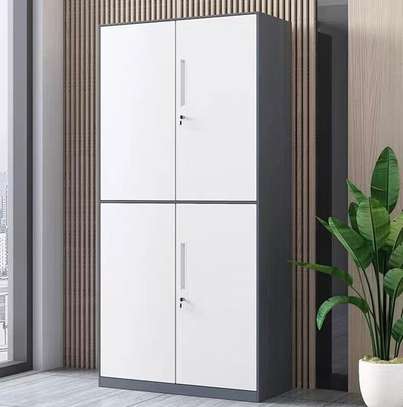 4-Door Steel Storage Cabinet image 4