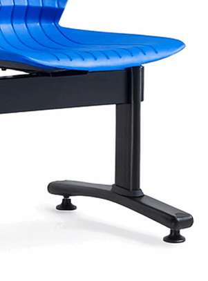 Office Bench: 3-Link Waiting Office Bench image 5