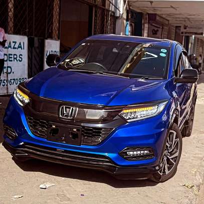 Honda Vezel HR-V Compact SUV Blue Efficient Ride 2019 image 3