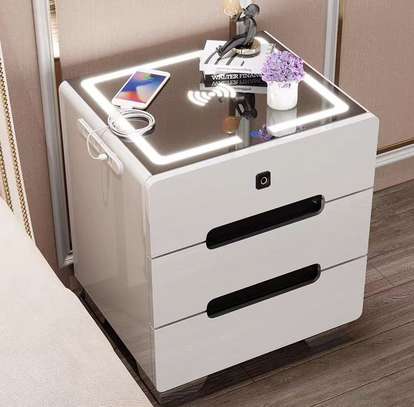 Smart Cabinet Fingerprint Wireless Charging Bluetooth image 9