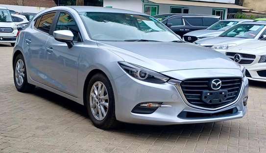 Mazda Axela Silver color fully loaded 2018 model. image 3