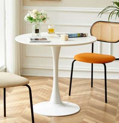 Modern Design Round Durable MDF Mini Conference Table image 6