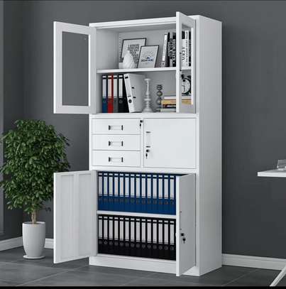 Steel Office Storage Cabinet with Safe image 5