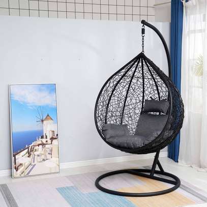 Outdoor Furniture; Black Outdoor Home Swing in Ikonge image 4