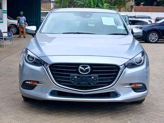 Mazda Axela 2017 model Silver color fully loaded image 5