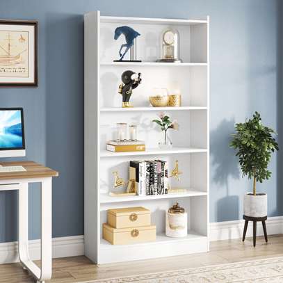 Bookshelf; 6 Tier Brown Office Bookshelf in Ikonge image 5