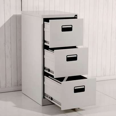 3-Drawers Steel Office File Cabinet image 5