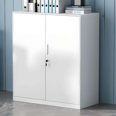 Storage Cabinets: 2-Door Wood Made Storage Credenza image 2