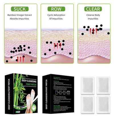 Deep Cleansing Detox Foot Patch Natural Pads image 8