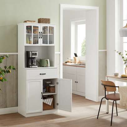 Wooden Kitchen Cabinet Storage image 5