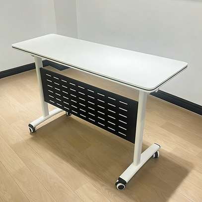 Foldable Training Table With Wheels image 2