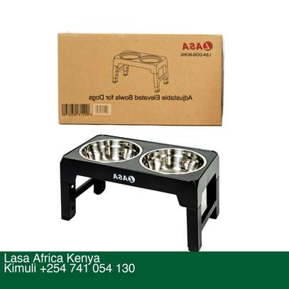 LASA Elevated Dog Bowls - Adjustable Height For... image 2