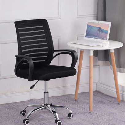 Office Chair: Swivel Mesh Office Chair In Magenche image 6