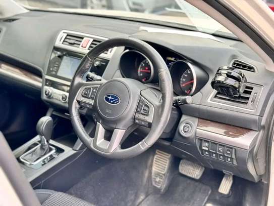 Subaru legacy B4 2018 white image 3