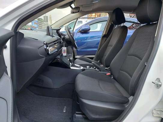 Mazda Demio 
Year 2019
Model fully loaded white color. image 10